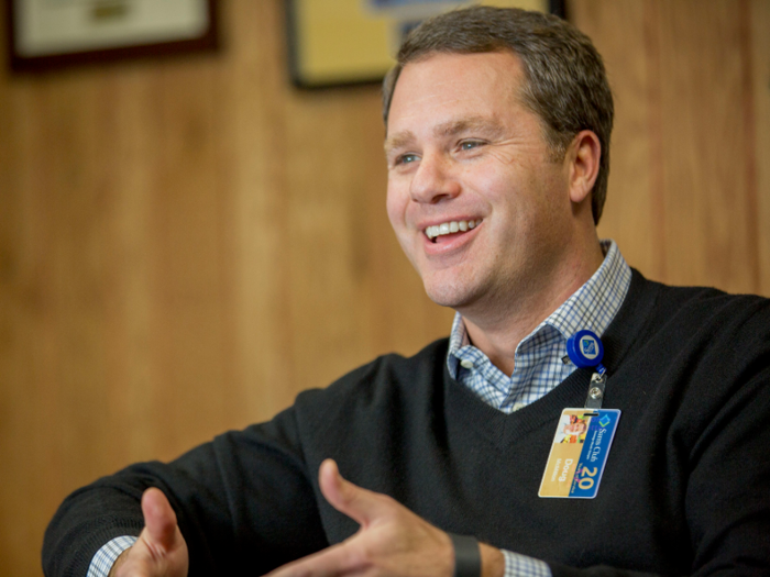 Doug McMillon loaded trucks at a Wal-Mart distribution center as a teenager. Now, he