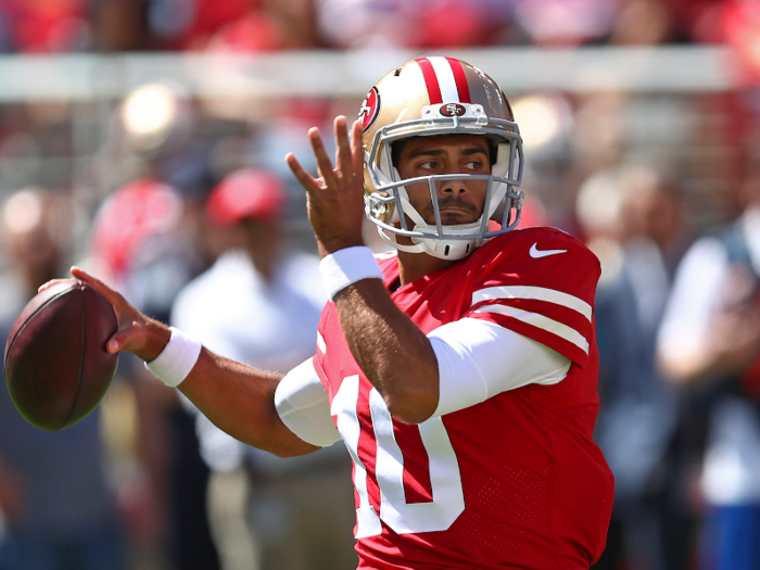 13. Jimmy Garoppolo, QB