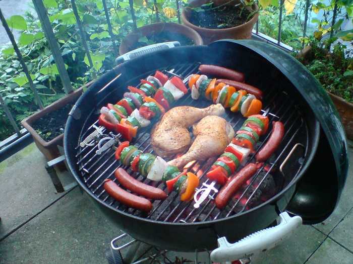 Charcoal grills and smokers