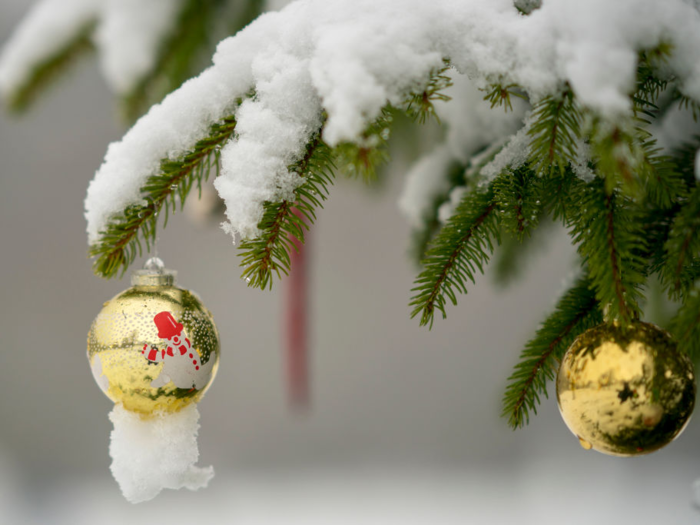 Christmas ornaments and decor