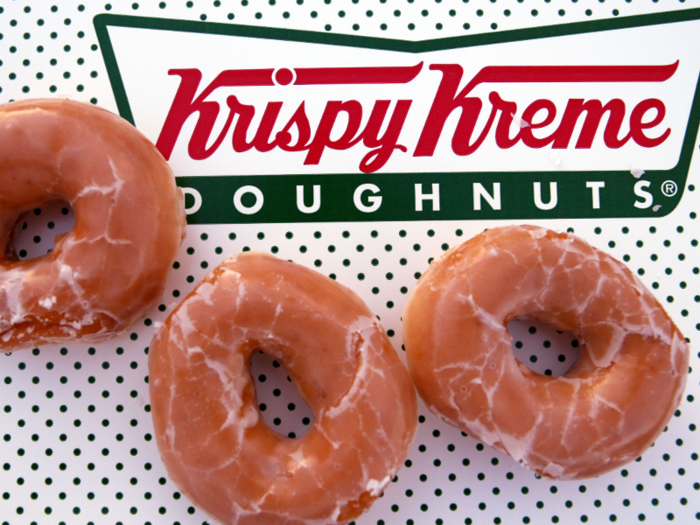 COFFEE AND BAKERY CHAIN: KRISPY KREME — The doughnut chain known for its soft, smoothly glazed doughnuts beat out big hitters like Starbucks and Dunkin