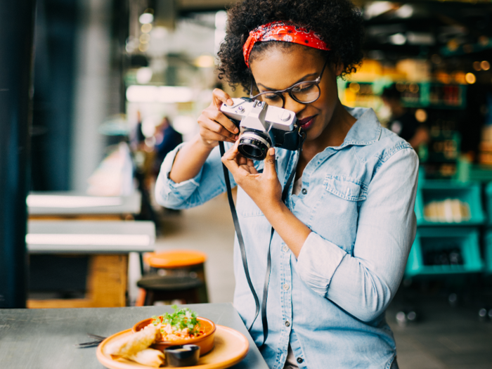 Food photographers can make generous salaries, and don