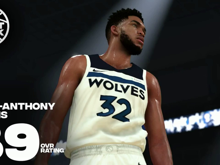 15. Karl Anthony-Towns, Minnesota Timberwolves, 89 Overall