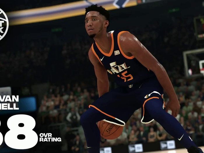 18. Donovan Mitchell, Utah Jazz, 88 Overall