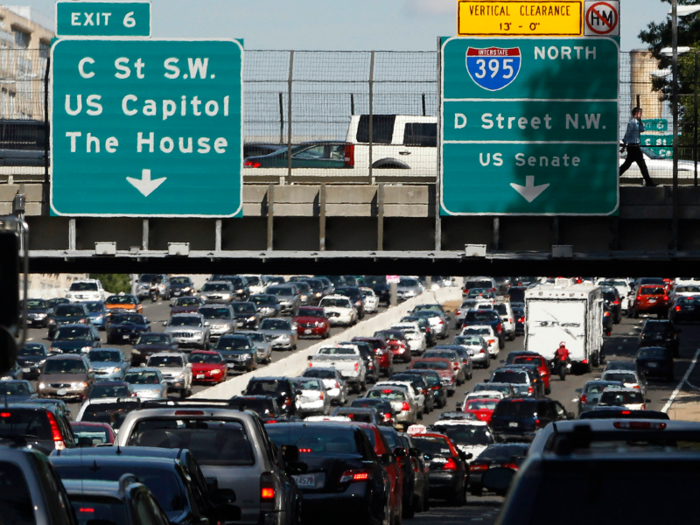 Queen, a driver in Washington, DC: