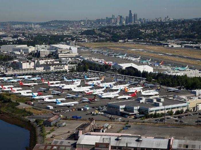 As the company has run out of traditional tarmac space at its Boeing Field facility ...