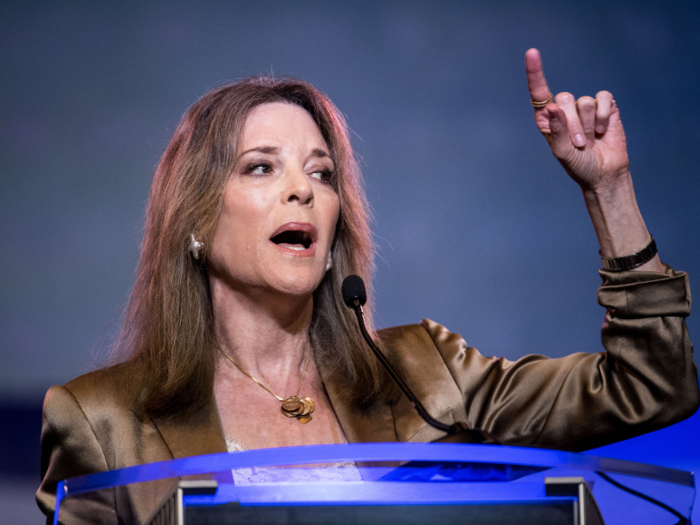 18. Marianne Williamson (D)