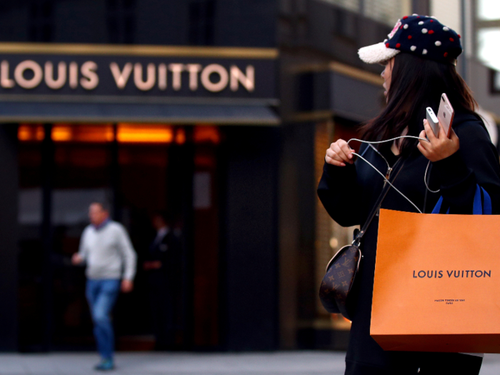 LVMH Moet Hennessy Louis Vuitton — -4.2%