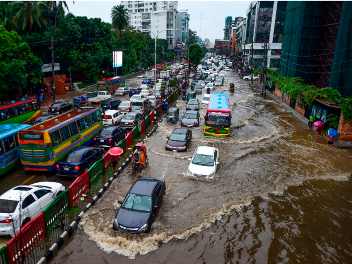 Bangladesh also experienced severe flooding in mid-2019 ...