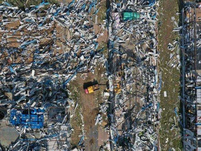 In early 2019, a tornado hit the northwestern Providence of Liaoning in China.