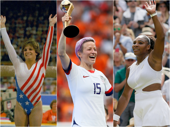 Now, take a look at the most iconic women in sports...