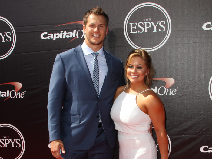 Andrew East and Shawn Johnson