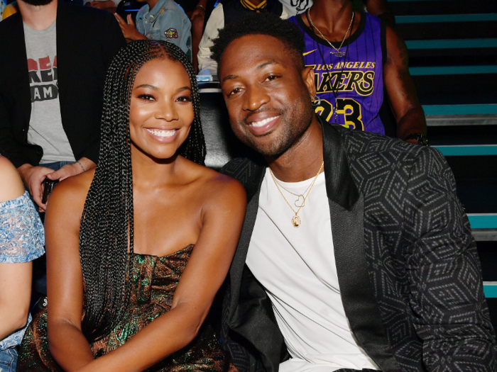 Dwyane Wade and Gabrielle Union