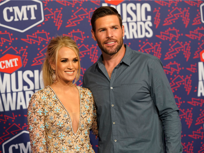 Carrie Underwood and Mike Fisher