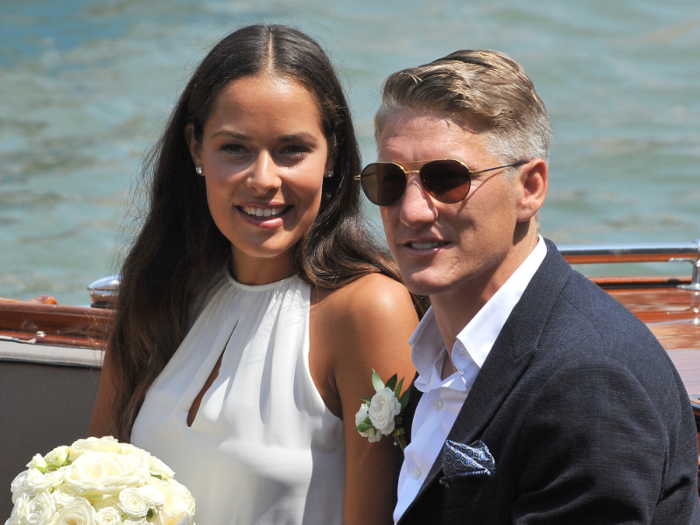 Ana Ivanovic and Bastian Schweinsteiger