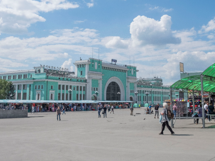 My journey on the Trans-Siberian began in Novosibirsk, a city of 1.6 million people in Siberia.