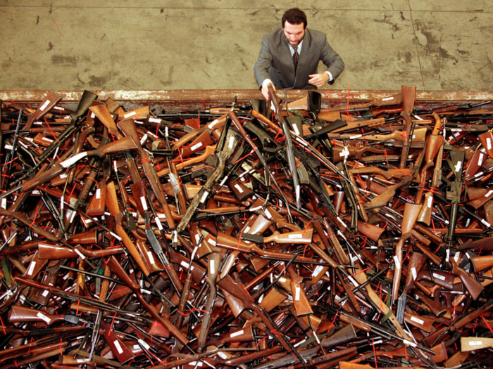 Weapons buy-back programs have been successful in reducing mass shootings.