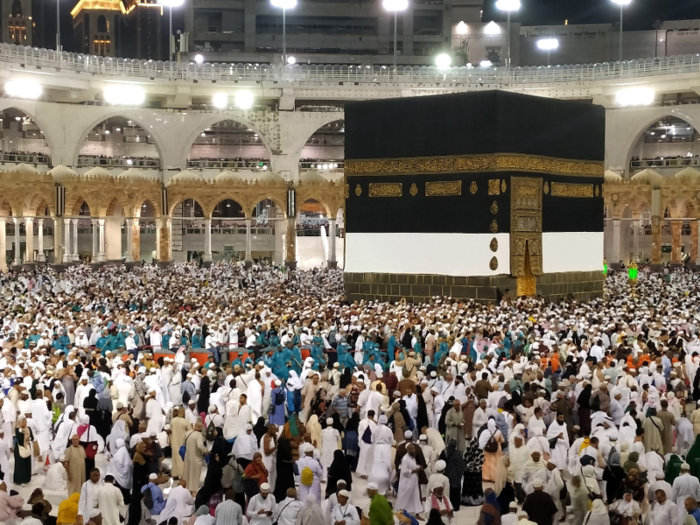 And one of Mecca