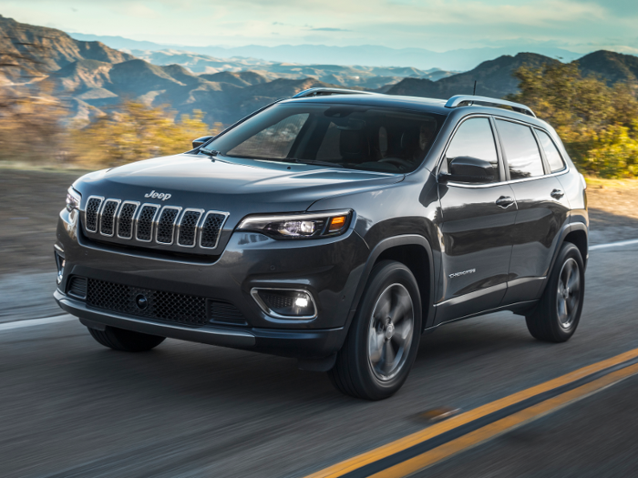 2019 Jeep Cherokee: $25,740