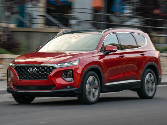 2019 Hyundai Santa Fe SE: $24,500