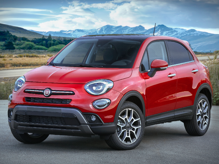 2019 Fiat 500X: $24,740