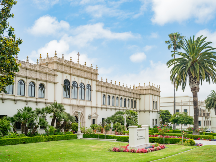 3. University of San Diego in San Diego, California