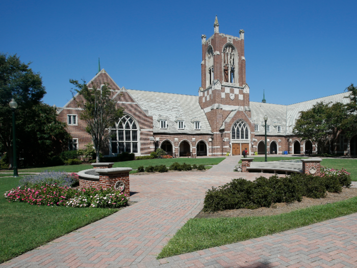 5. University of Richmond in Richmond, Virginia