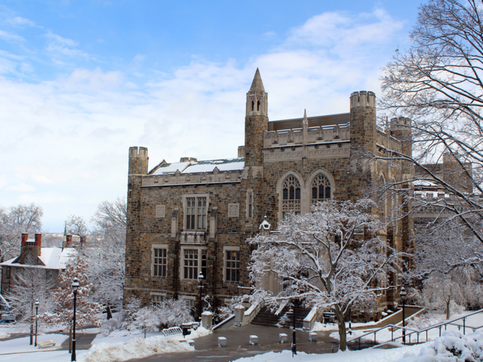 12. Lehigh University in Bethlehem, Pennsylvania