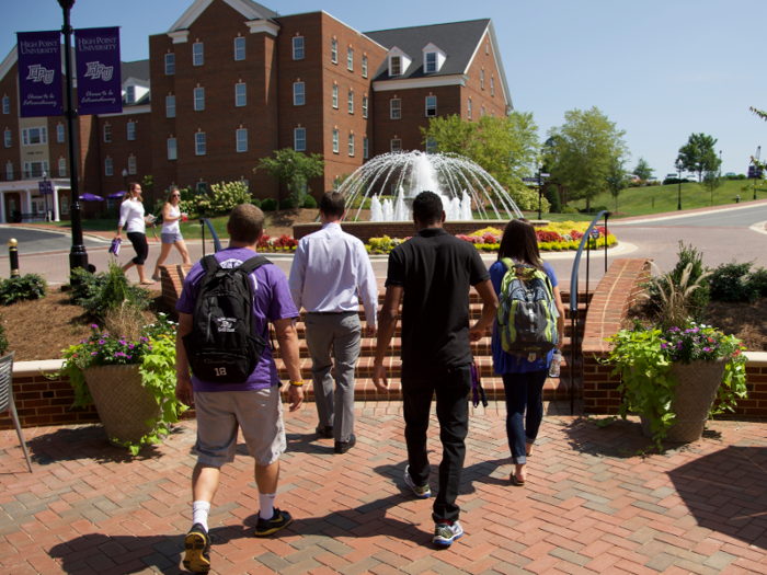 18. High Point University in High Point, North Carolina