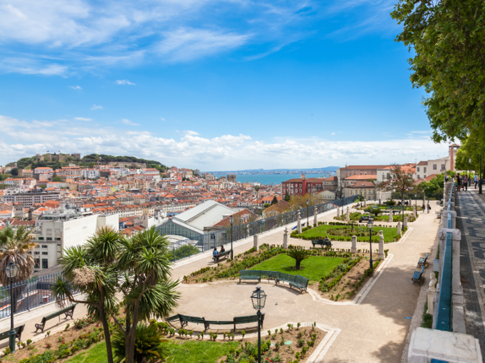 Blogger Lauren recommended checking out miradouros, or viewpoints for panoramic views of the city, such as Miradouro de Sao Pedro de or Portas do Sol. Many of the sites have kiosks for drinks, she wrote.