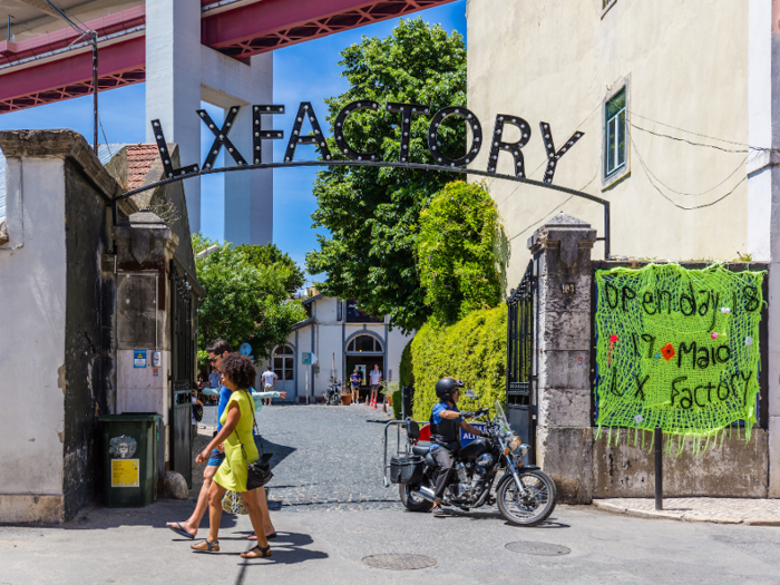 Another must-see, according to Berrio, is the LX Factory, an abandoned industrial site that has been turned into a creative, cultural, and gastronomic area.