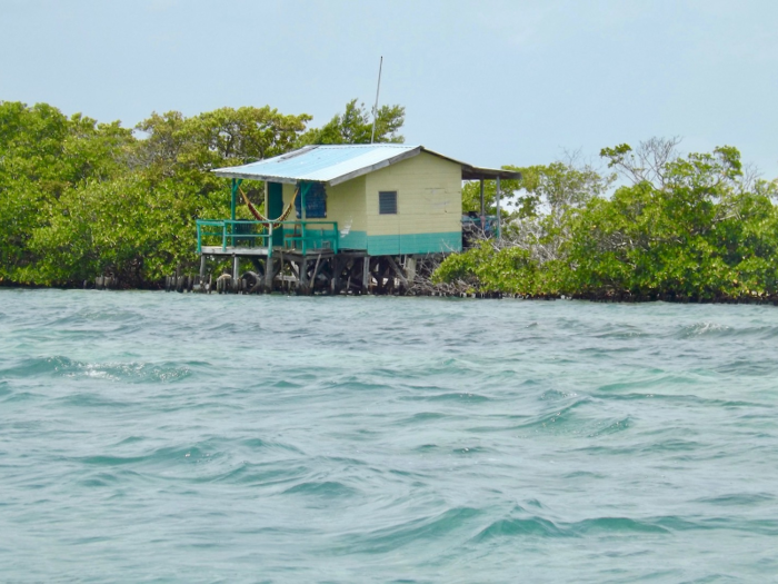 ... and is only four miles from the Belize Barrier Reef.