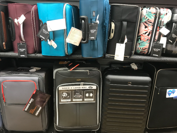 Don’t buy: luggage