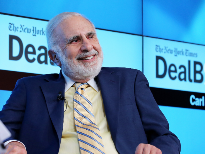 Activist investor Carl Icahn sued Perry