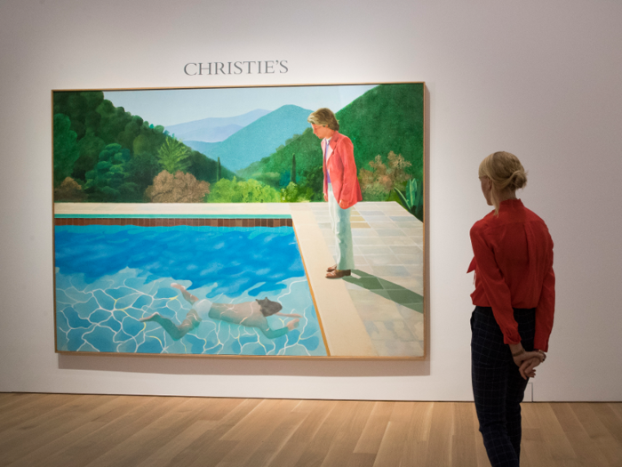 Geffen has an art collection worth more $2 billion, according to Bloomberg.