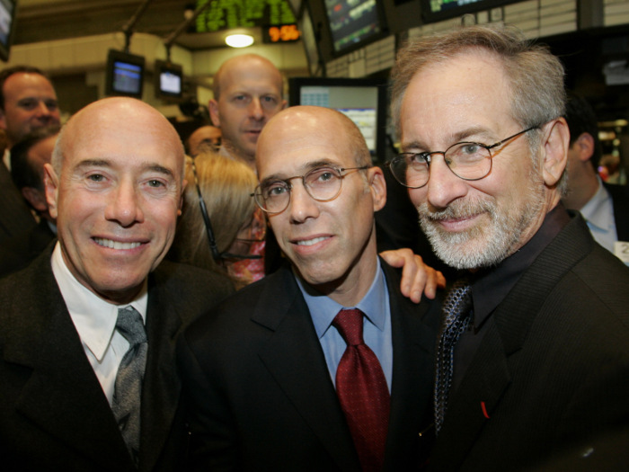 In 1994, Geffen cofounded movie studio DreamWorks SKG with Steven Spielberg and Jeffrey Katzenberg.