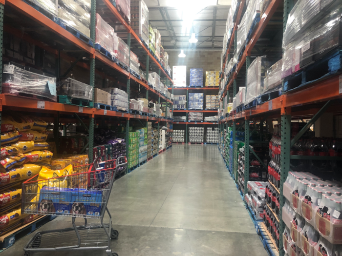 Describing this Costco as gargantuan does a disservice to the word. The average Costco is 144,500 square feet — more or less comparable to a Manhattan city block. I was expecting it to be large, but my Fitbit reported that I took over 3,000 steps just exploring the aisles.