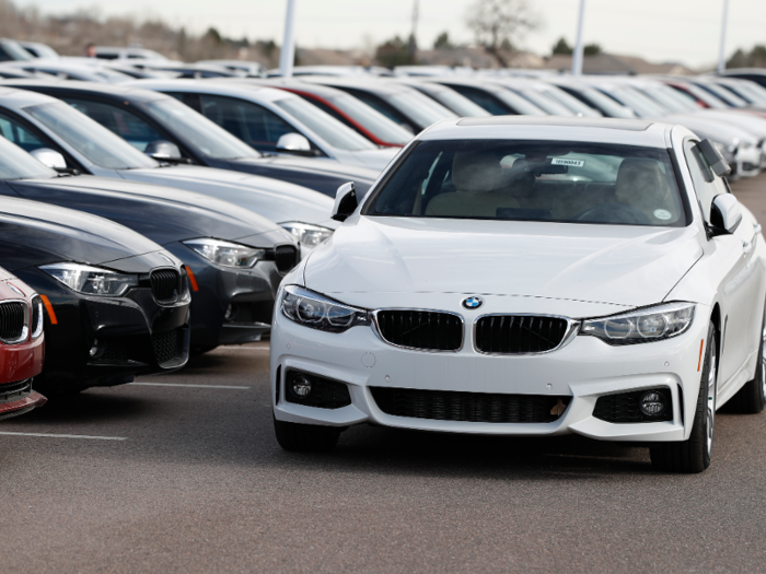 1. BMW 3 Series four-door