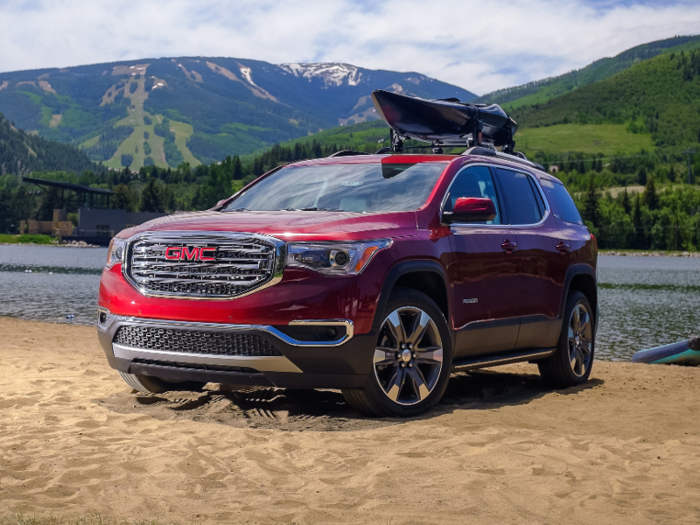 7. GMC Acadia