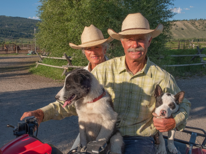 Jane and Grant Golliher have run Diamond Cross Ranch together for more than 20 years.