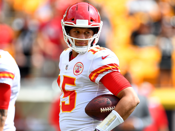 10. Patrick Mahomes, QB