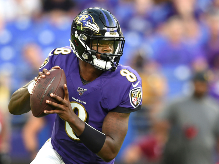 Lamar Jackson, QB, Baltimore Ravens