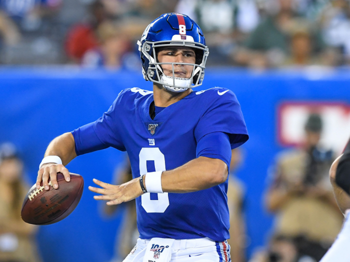 Daniel Jones, QB, New York Giants