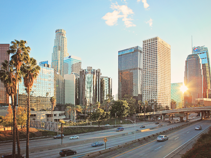 Los Angeles-Long Beach-Anaheim, California: The median rent for a one-bedroom apartment in this metro area is $2,131.