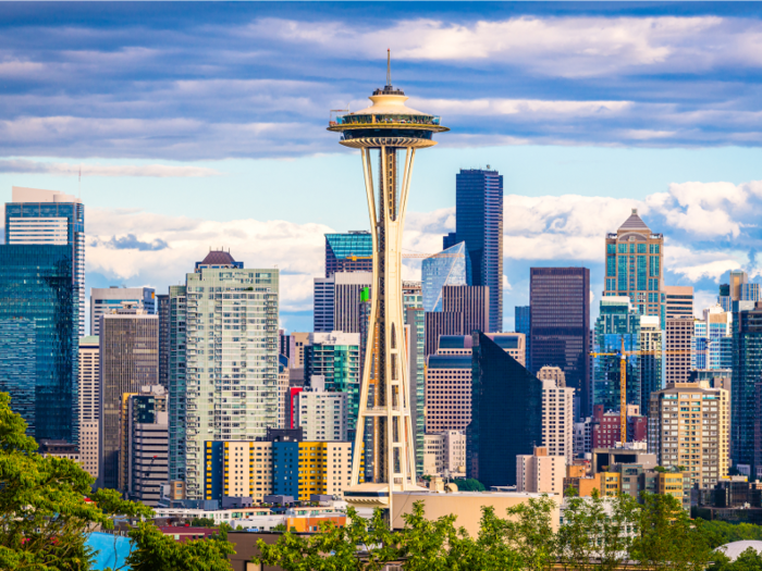 Seattle, Washington: The median rent for a one-bedroom apartment in the Seattle metro area is $1,800.