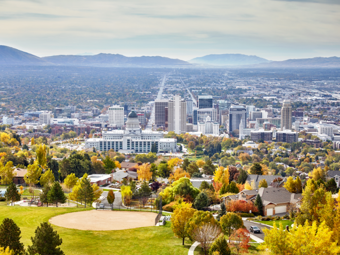 Salt Lake City, Utah: The median rent for a one-bedroom apartment in the Salt Lake City metro area is $1,227.