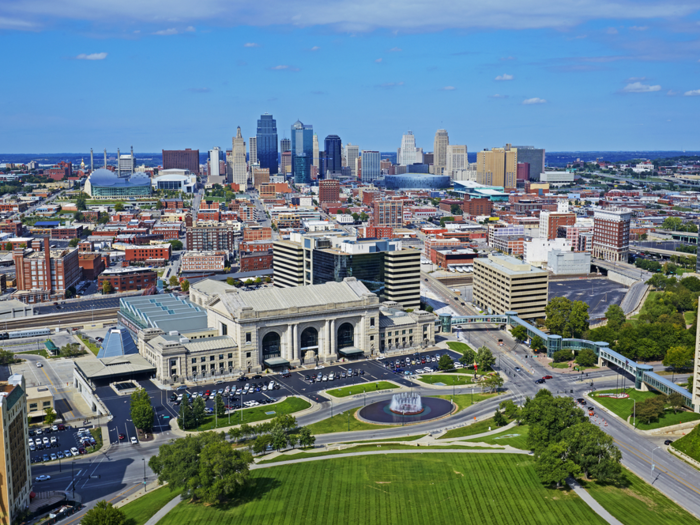 Kansas City, Missouri: The median rent for a one-bedroom apartment in the Kansas City metro area is $890.