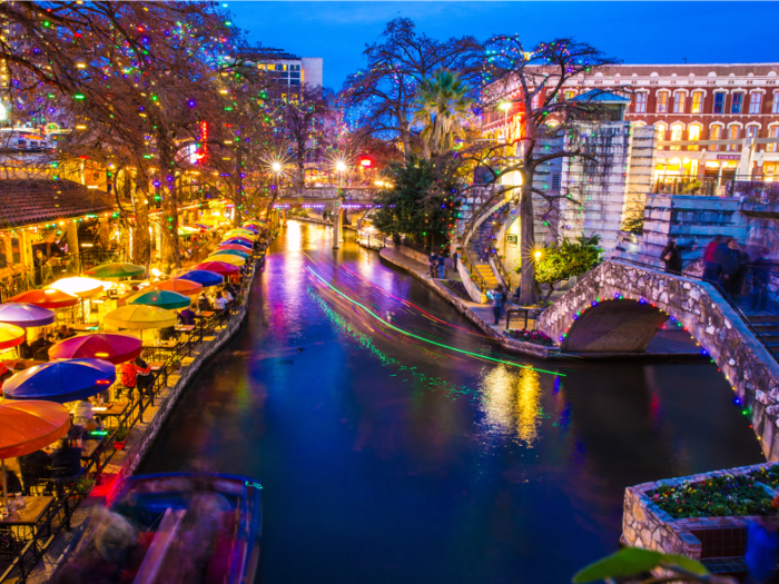 San Antonio, Texas: The median rent for a one-bedroom apartment in the San Antonio metro area is $880.