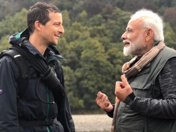 Modi on Man Vs Wild