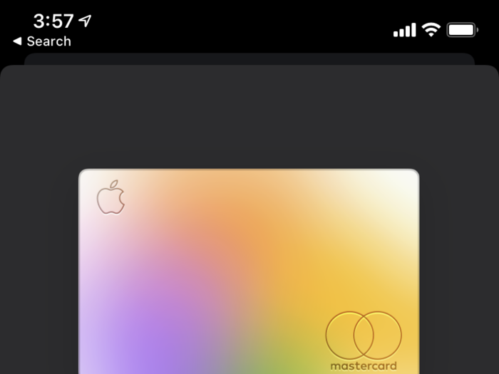 Now your Apple Card has been added to your Wallet, and it